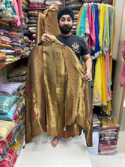Moon Light Position Print Heavy  Dupatta Edition no 3