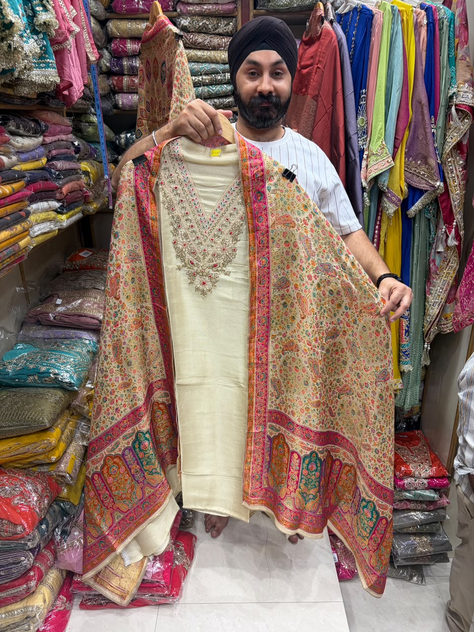 Premium Handwork with Position Dupatta Suits
