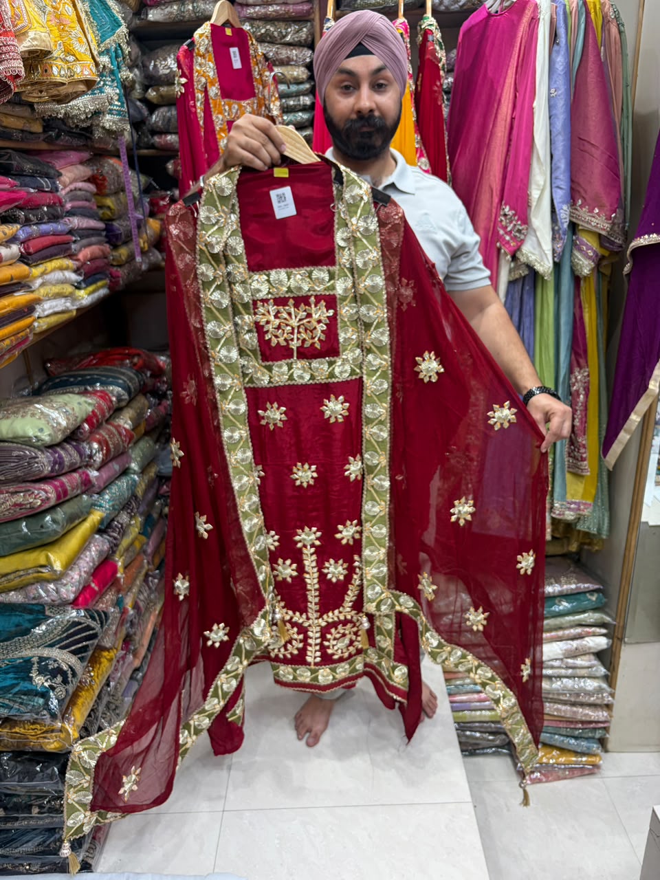 Authentic Gotta Patti Dogra Style Suits -Limited Edition