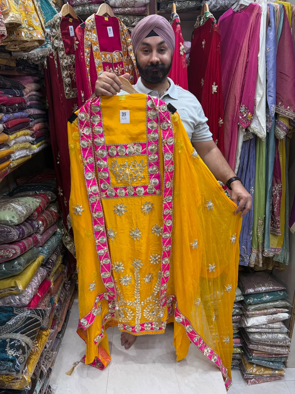 Authentic Gotta Patti Dogra Style Suits -Limited Edition