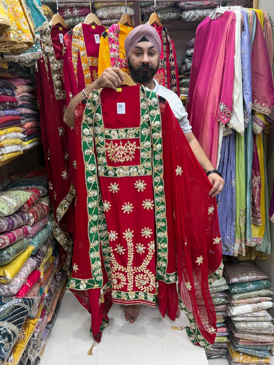 Authentic Gotta Patti Dogra Style Suits -Limited Edition