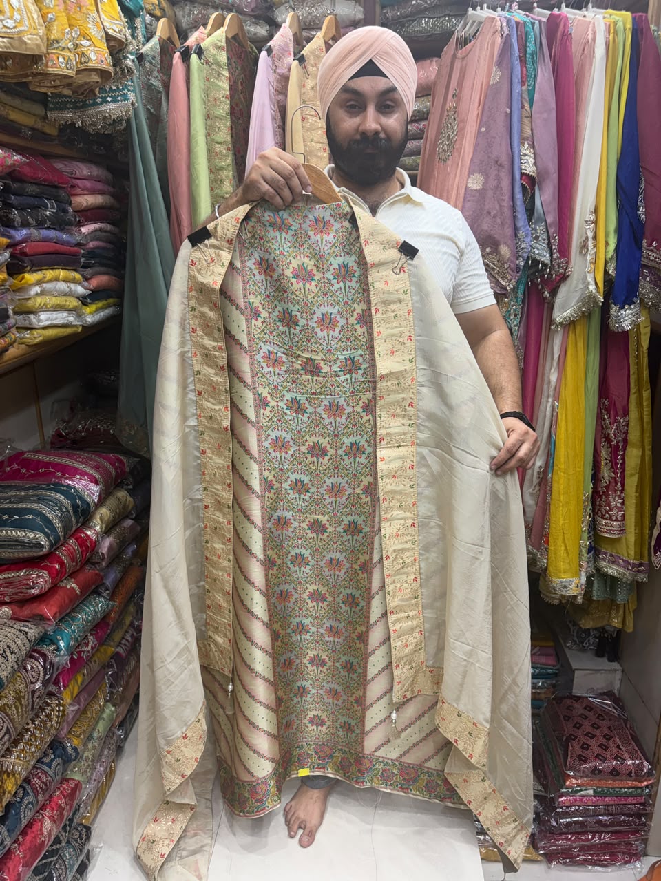 Premium Moonlight Banarasi Weave Jaal Edition 1