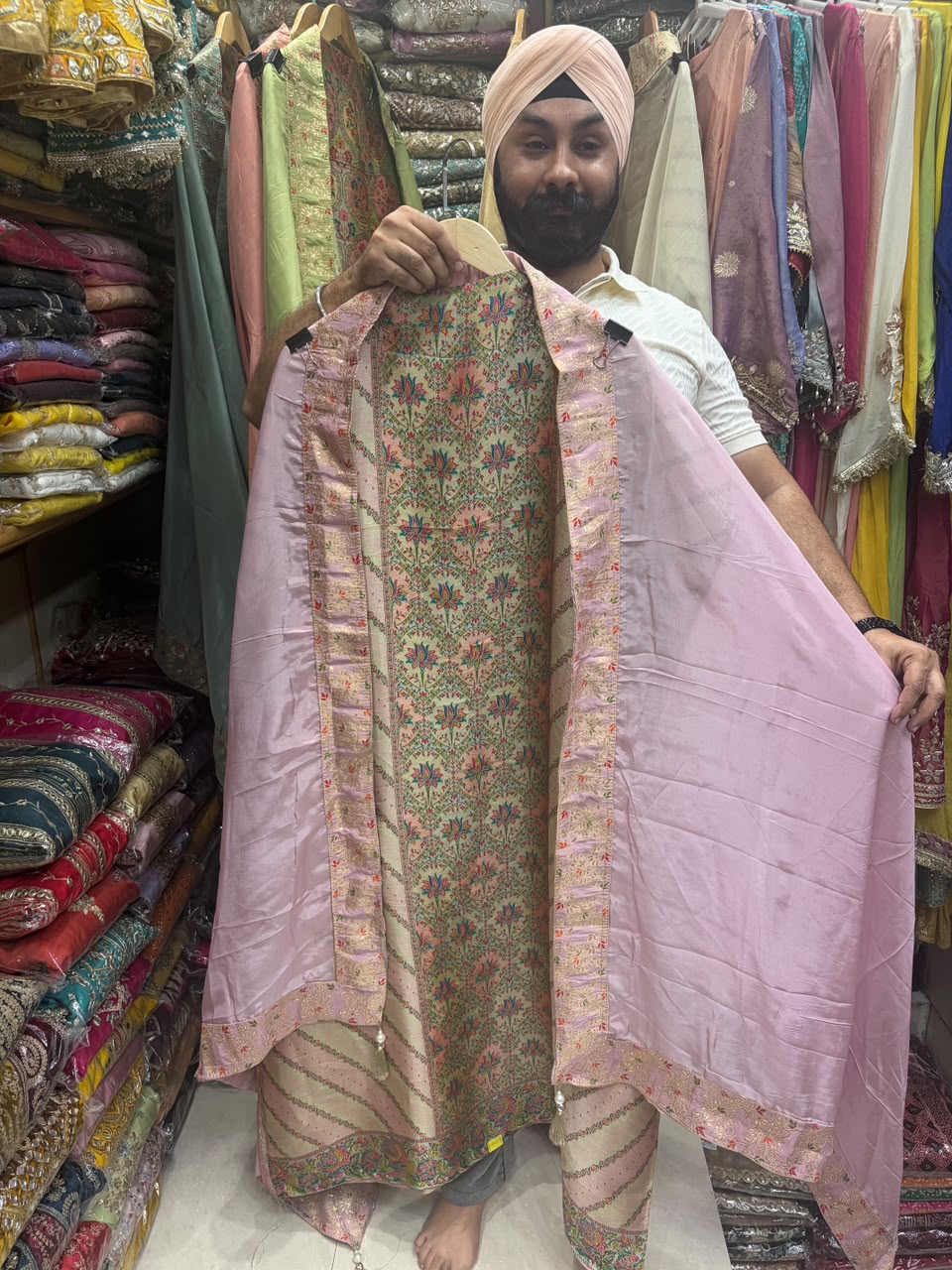 Premium Moonlight Banarasi Weave Jaal Edition 1