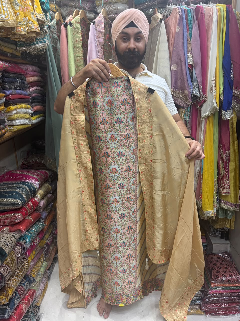 Premium Moonlight Banarasi Weave Jaal Edition 1
