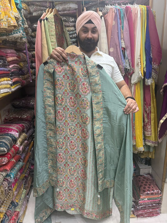 Premium Moonlight Banarasi Weave Jaal Edition 1