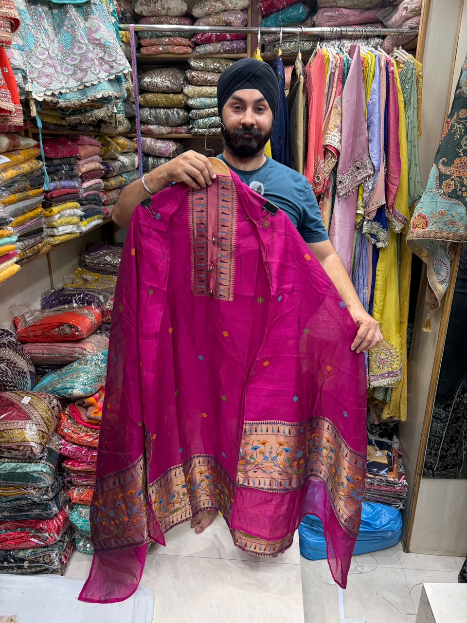 Kanjivaram Suit Simple & Elegant Edition 11