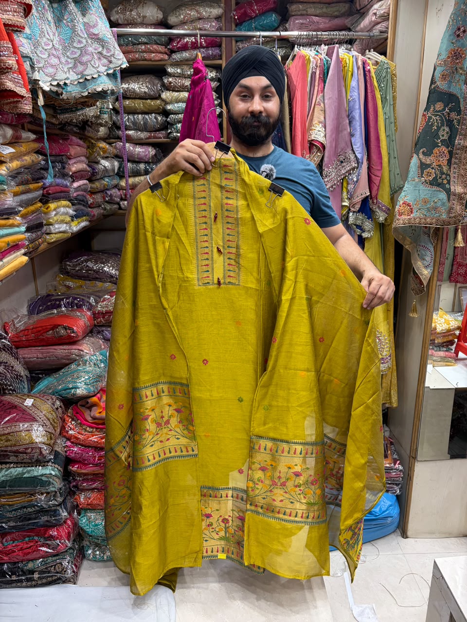 Kanjivaram Suit Simple & Elegant Edition 11