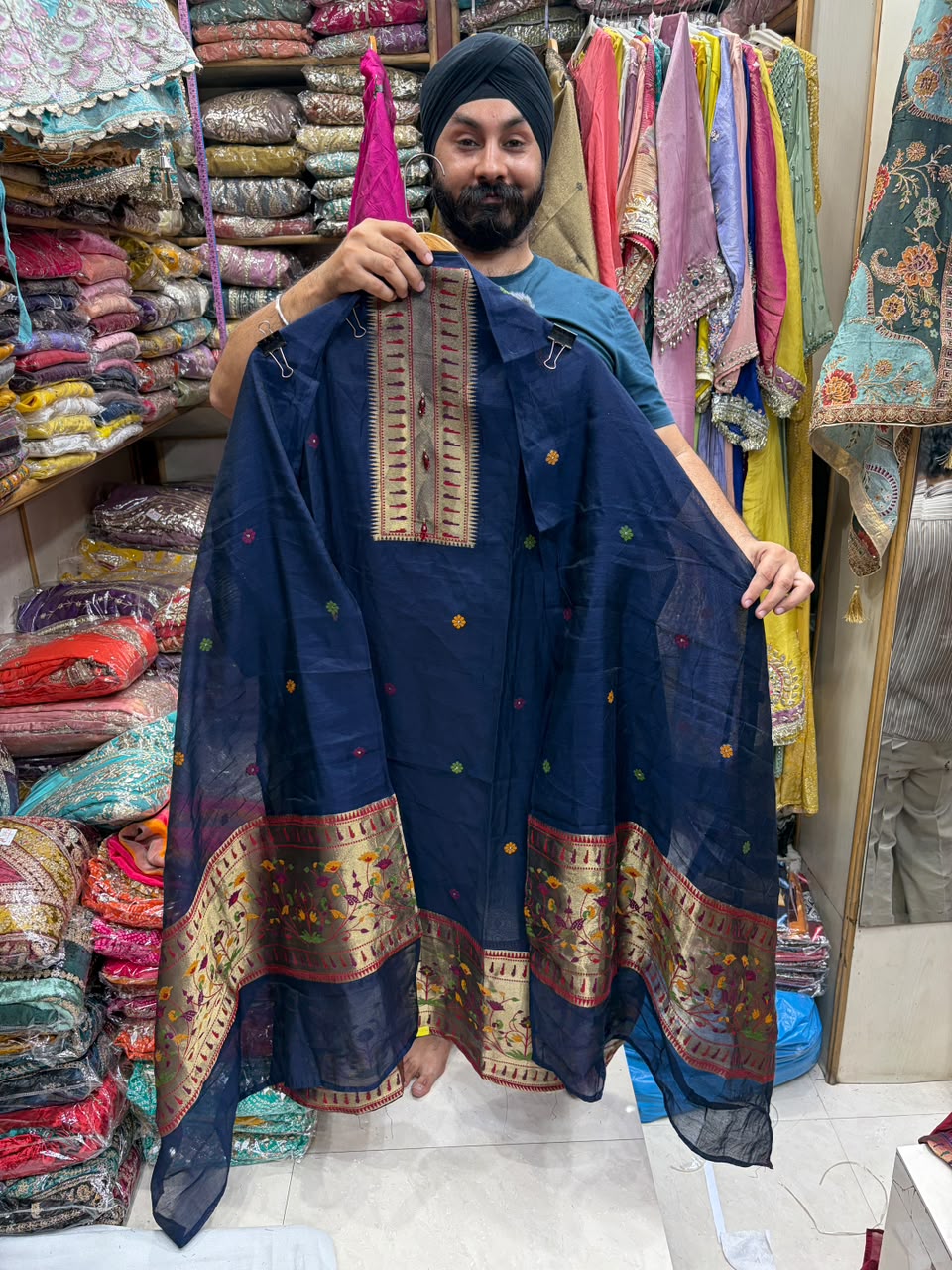Kanjivaram Suit Simple & Elegant Edition 11