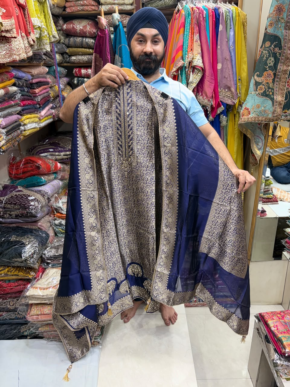Premium Kanjivaram Heavy Elegant Dabka Edition no 2